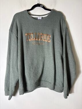 Men's Ragwear Sage Green Long Sleeve "Telluride" Sweater Sz XL